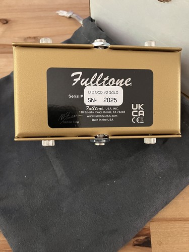 Fulltone ocdv2 limited - limited, edition